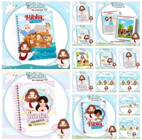 Combo B Blia Infantil Kit Completo Kits Gr Tis C D Elo