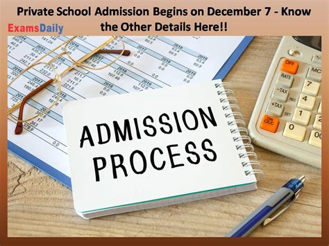 Private School Admission Begins on December 7 - Know the Other Details Here!!