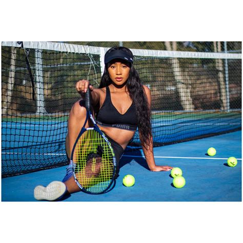 Tennis themed photo shoot : @OfficiallyMariah on IG | Tennis photos ...