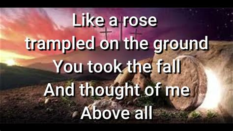 Above All Michael W Smith Instrumental Remix Lyric Video Youtube