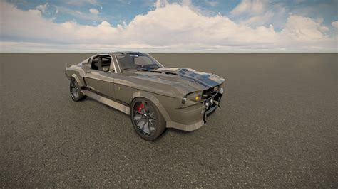 Ford Shelby GT500 Eleanor 1967 - 3D Model by AlphaGroup