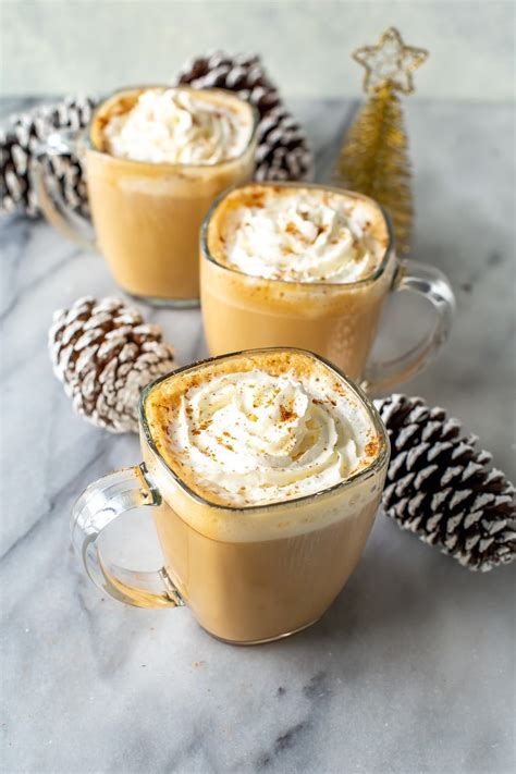 Homemade Starbucks Eggnog Latte Recipe - The Girl on Bloor