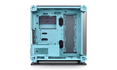 เคสคอมพิวเตอร์ Thermaltake Computer Case Core P6 Tg Turquoise Edition