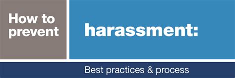 Preventing Sexual Harassment Workplaces For All