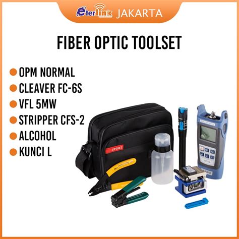 Jual Fiber Optic Ftth Tool Kit And Fiber Fc S Cleaver Optical Power