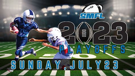 SMFL 2023 Playoffs Announced: Excitement Builds as Young Athletes Gear ...