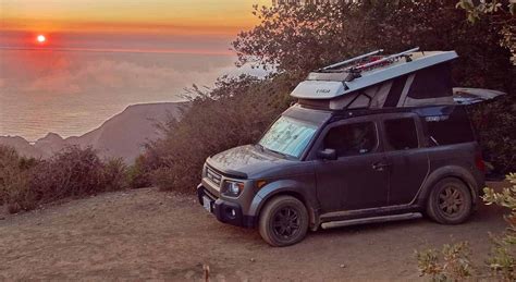 Honda Element Camping Mods