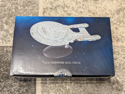 EAGLEMOSS STARSHIP COLLECTION Star Trek XL USS Enterprise NCC 1701 D