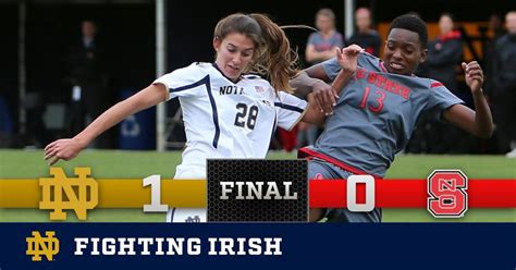 Top Moments Notre Dame Womens Soccer Vs Nc State Notre Dame Fighting