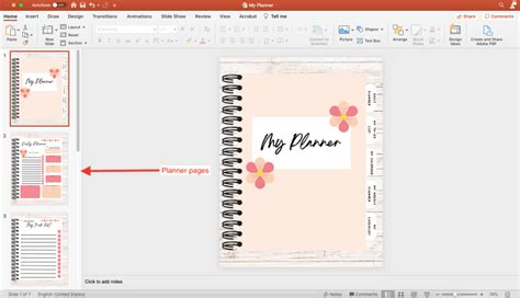 How to add hyperlinks to your digital planner the easy way with PowerPoint? - DigitalbossCreations