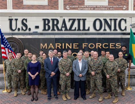 Marine Forces South Hosts Brazilian Marine Corps In New Orleans For