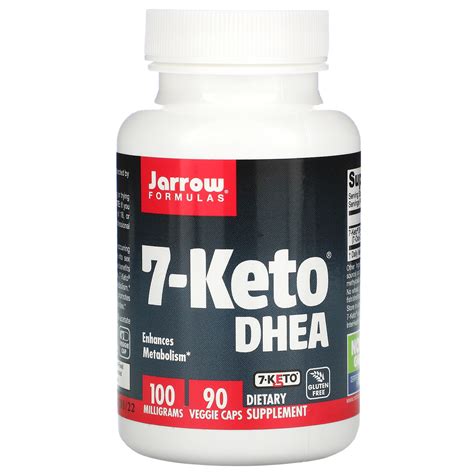 Jarrow Formulas 7 Keto Dhea 100 Mg 90 Veggie Caps