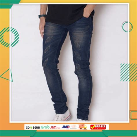 Jual CELANA JEANS SOBEK KEREN TRENDY TERPOPULER Celana Jeans Ripped