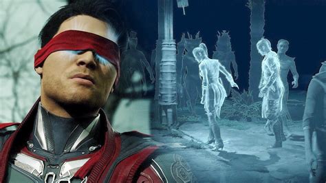 Kenshis Perspective With His Blindfold Mortal Kombat 1 Youtube