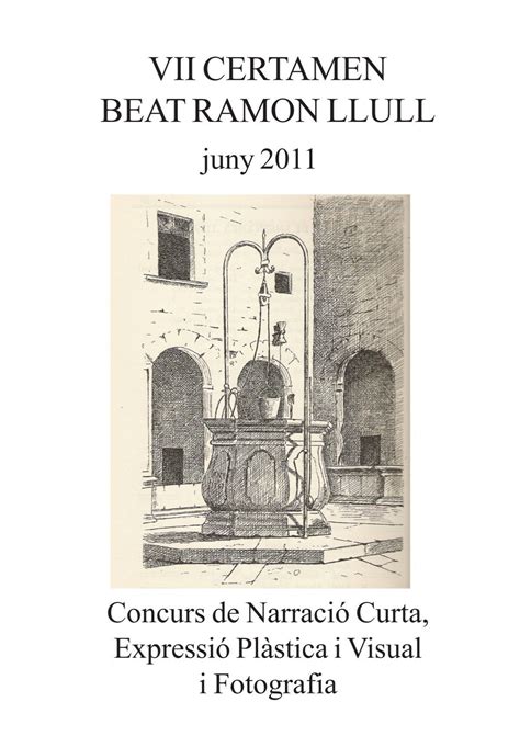 Vii Certamen Pmd Beat Ramon Llull Inca