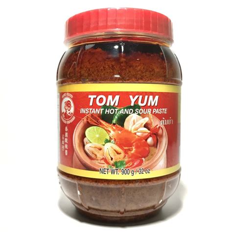 Cock Brand Tom Yum Instant Hot And Sour Paste 32 Oz PRODUCTS Discover Authentic Asian