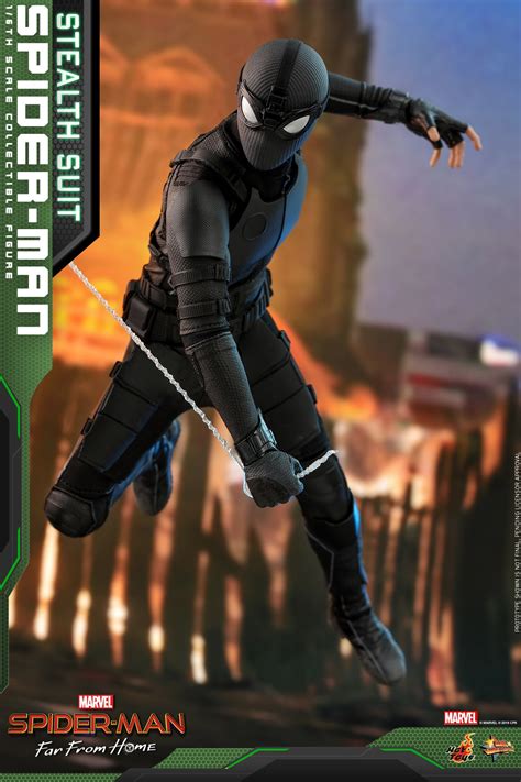 Hot Toys MMS Spider Man Far From Home Stealth Suit Hot Toys Complete Checklist