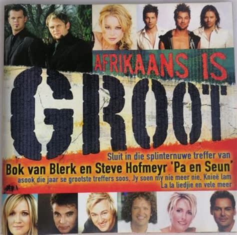 Local South African Afrikaans Is Groot Cd Was Sold For R30 00 On 8