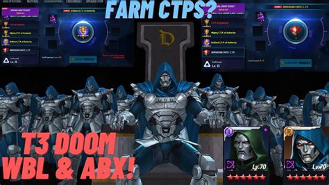 T3 DOCTOR DOOM 3099 KNULL WBL 14 ABX F2P Edition CRAFT CTPS