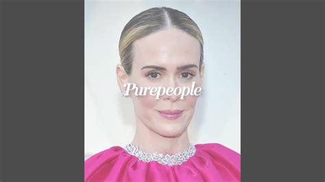 Vidéo Sarah Paulson méconnaissable sur le tournage de la dernière