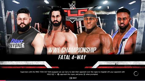 Wwe K Fatal Way Title Match Day Pay Per View Xbox Series X