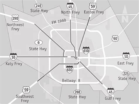 Houston’s HOV Lanes | Download Scientific Diagram