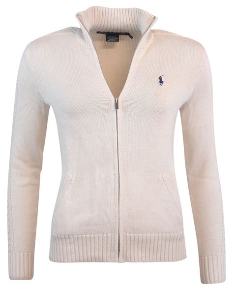 Polo Ralph Lauren Womens Full Zip Cardigan Sweater At Amazon Women’s Clothing Store Zip