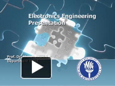 PPT – Electronics Engineering Presentation PowerPoint presentation ...