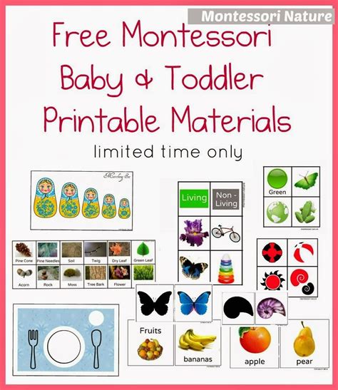 Montessori Printables Free Worksheets Printable Templates