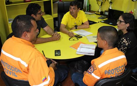 Protección Civil Táchira Pc Táchira Y Dvo Táchira Sostuvieron Reunión