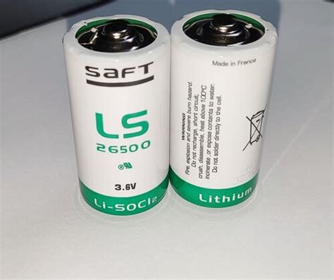 Saft Ls26500 C Size 3 6v Lithium Thionyl Chloride Battery At Best Price