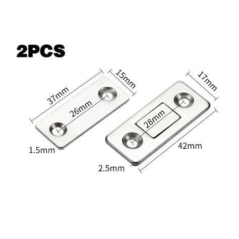 pcs penutup pintu lemari magnet penutup pintu magnetic magnet plat
