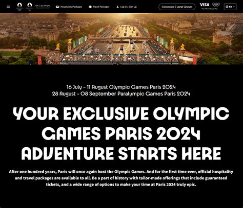 Paris 2024 Official Ticketing – Olympic and Paralympic Games