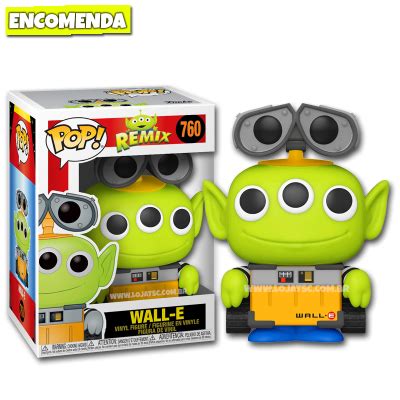 Funko Pop Alien Remix Wall E Loja Tsc