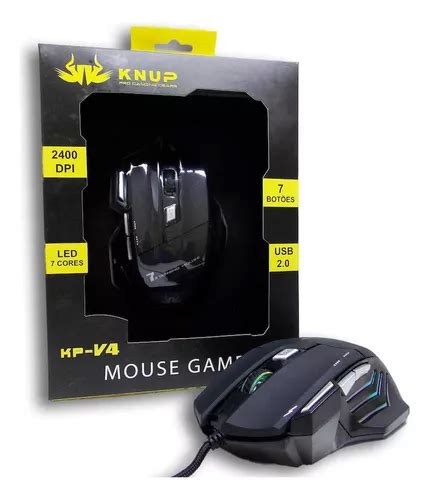 Mouse Gamer Led Super Moderno Dpi Usb Kp V Knup