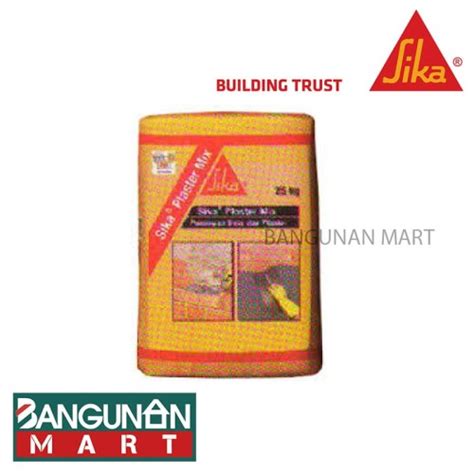 Jual Semen Bata Merah Dan Plasteran Sika Plaster Mix Kg Kota