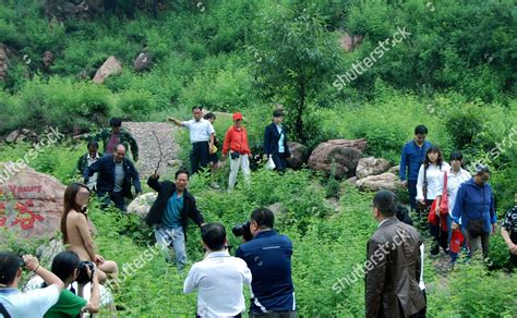Nude Model Poses She Surrounded By Editorial Stock Photo Stock Image Shutterstock