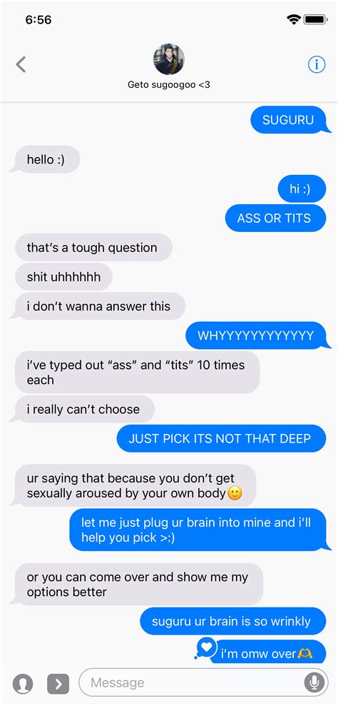 Asking Jjk Characters Ass Or Tits Incl Gojo Geto Nanami Choso Toji Sukuna Ino Uraume