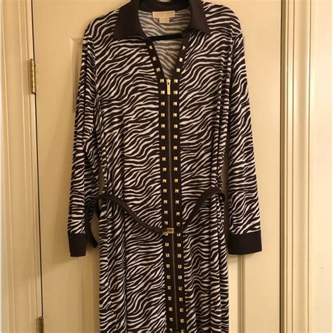 MICHAEL Michael Kors Dresses Michael Kors Zebra Print Dress Poshmark