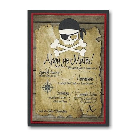 Ahoy Mates Bar Mitzvah Invitation | Bar Mitzvah invitations