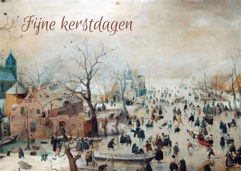 Winterlandschap Van Hendrick Avercamp Kaartje2go