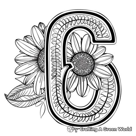 Number 6 Coloring Pages - Free & Printable!