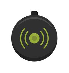 Smartphone Wireless Charger Icon Simple Style Vector Image