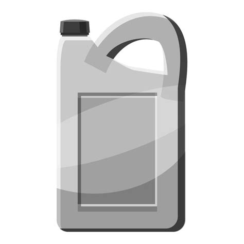 Monochrome Clipart Transparent Background Engine Oil Icon Gray