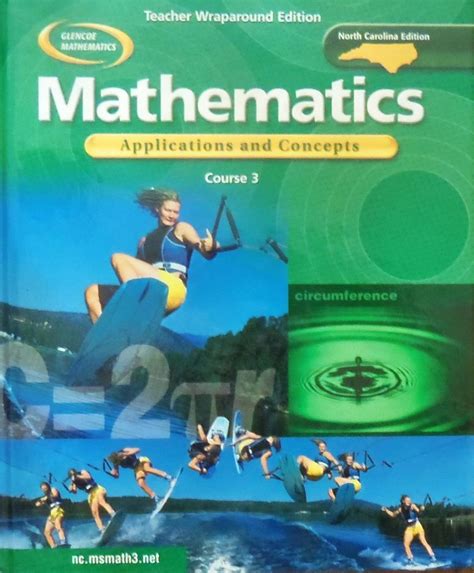 Mathematics Applications And Concepts Course 3 Teacher Wraparound