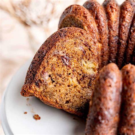 Chocolate Chip Banana Bundt Cake Broken Oven Baking