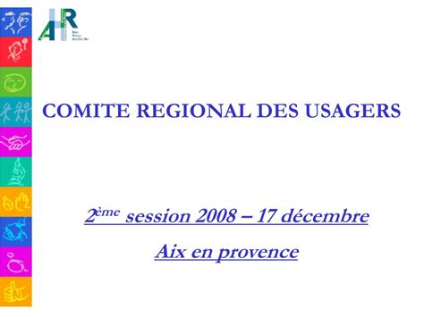 PPT COMITE REGIONAL DES USAGERS PowerPoint Presentation Free