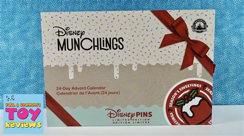 Disney Munchlings 2023 Pin Advent Calendar Unboxing Review