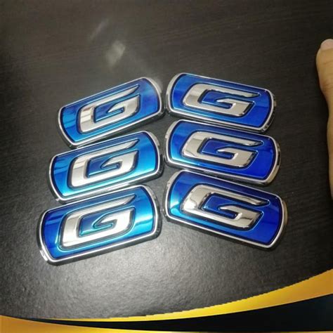 Jual Logo Emblem Tulisan G Toyota Daihatsu Avanza Xenia Rush Terios