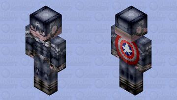 captainamerica hd bedrock steve minecraft skins planet minecraft